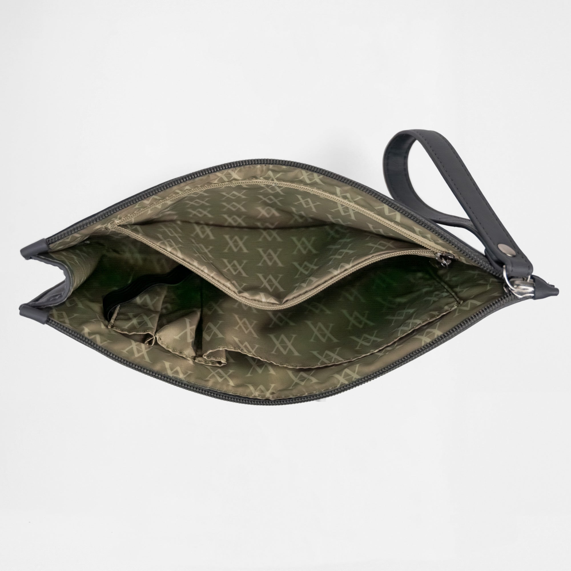 Geneva Compact Pouch - Graphite